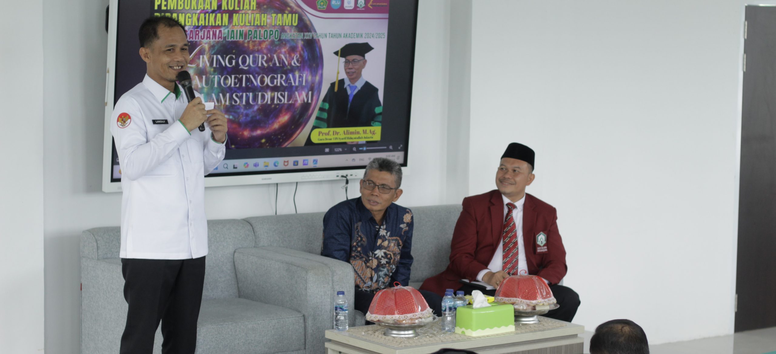 Pembukaan Kuliah Pascasarjana 2024/2025 Hadirkan Pakar dari UIN Jakarta Bahas Living Qur’an dan Autoetnografi