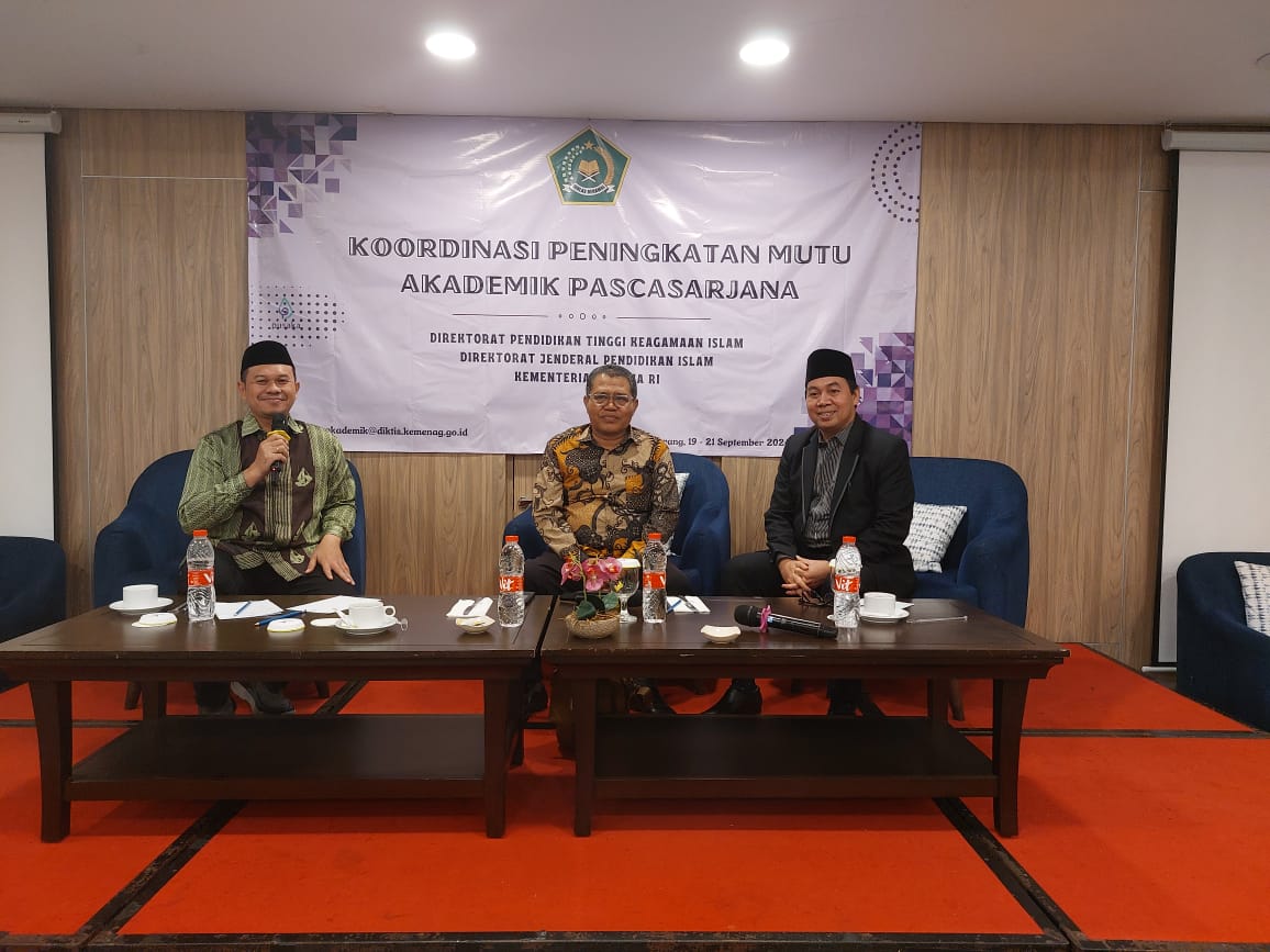 Pascasarjana IAIN Palopo ikuti Koordinasi Peningkatan Mutu Akademik Pascasarjana oleh Diktis Kemenag RI